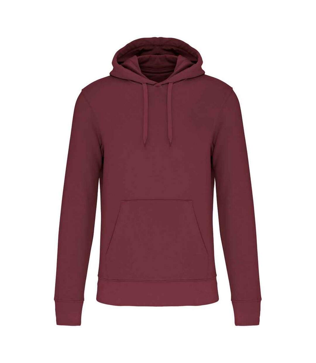 Mens eco friendly hoodie wine Kariban