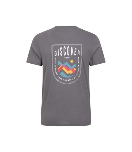 T-shirt discover oban homme gris Mountain Warehouse