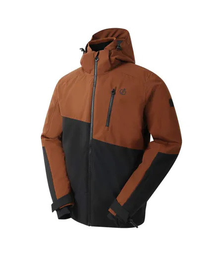 Mens Halfpipe Iii Ski Jacket Dark Brown Dare 2B