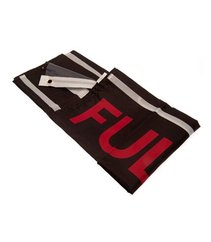 Fulham FC - Drapeau (Noir / Blanc / Rouge) (Taille unique) - UTSG28912