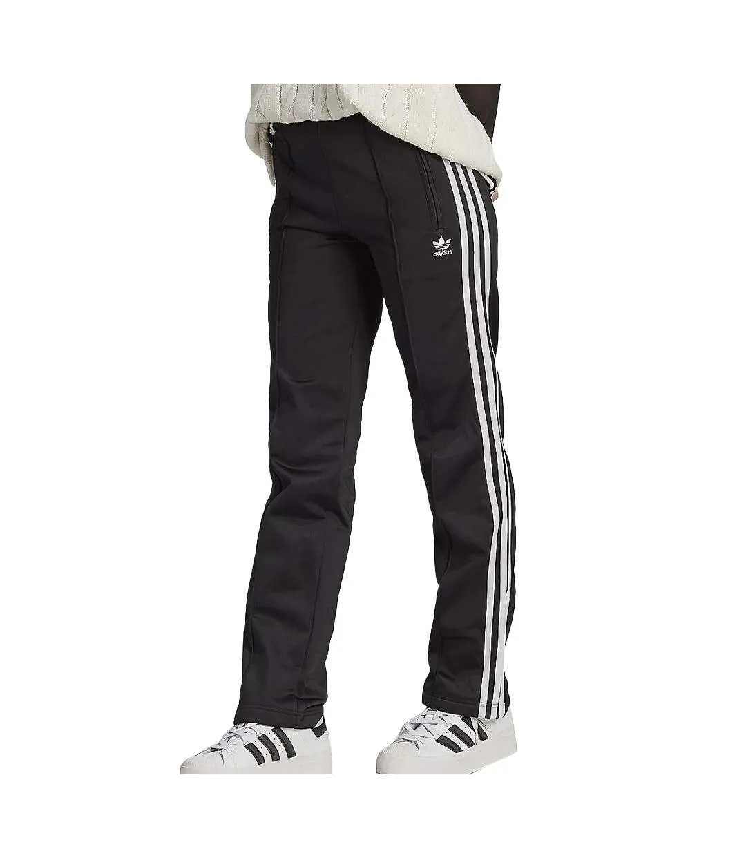 Pantalon de survêtement noir femme adidas firebird il8763-1