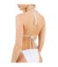 Womens/ladies Frill Bikini Top White Brave Soul-3