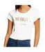 T-shirt Blanc Femme Morgan Datti - S