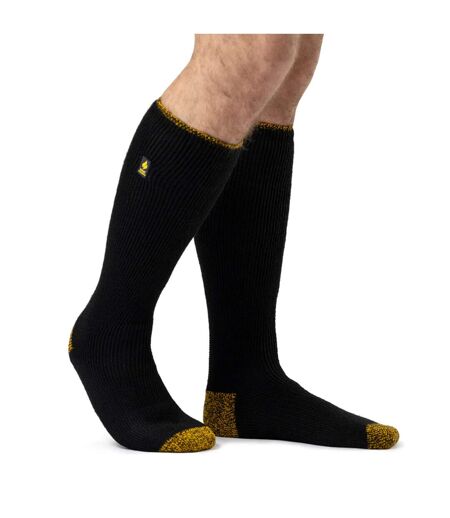 Heavy Duty Mens Knee High Thermal Work Socks, Thick Long Boot Socks