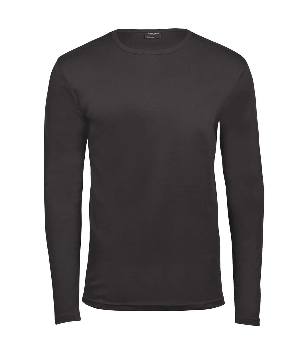 Tee Jays Mens Interlock Long Sleeve T-Shirt (Dark Grey) - UTBC3312-2
