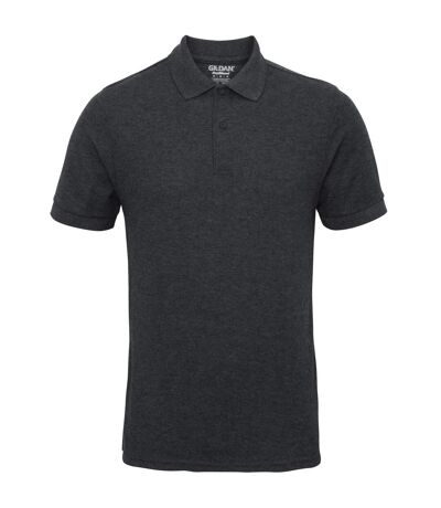 Gildan Mens DryBlend Adult Sport Double Pique Polo Shirt (Dark Heather) - UTBC3191