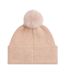 Bonnet rose femme tommy hilfiger th pom pom-2