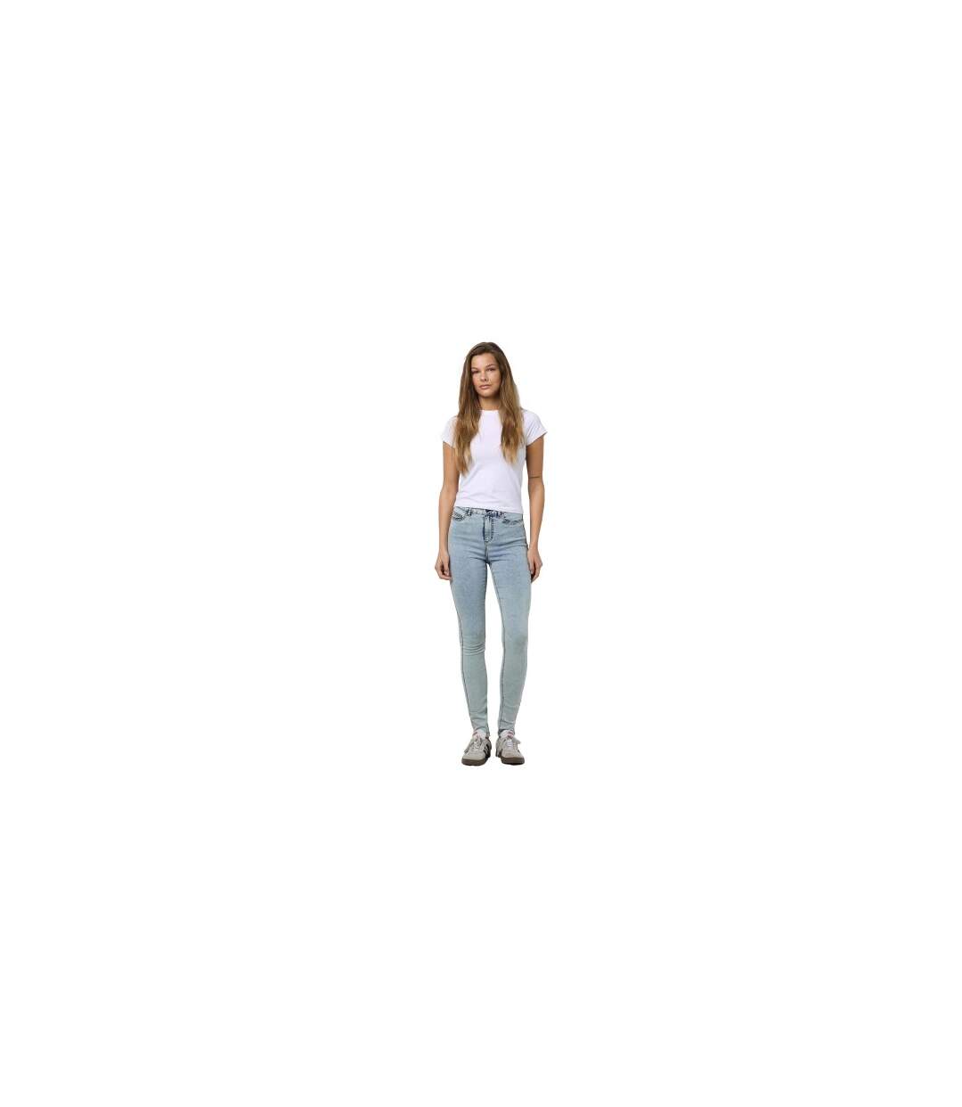 Jean Femme Bleu Clair Noisy May-1