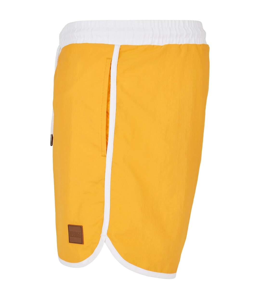 Short De Bain Motif/style Rétro Homme Blanc Mangue Urban Classics-3