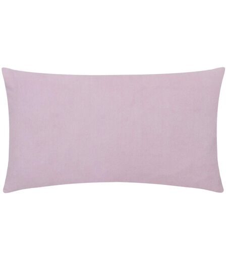 Chrysantha embroidered floral cushion cover 50cm x 30cm lilac Wylder