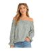 Blouse Épaules Dénudées Motif/style À Rayures Femme Blanc Neige Vero Moda-4