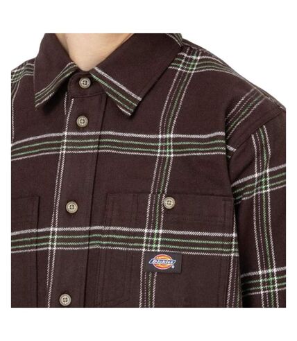 Chemise Marron/Vert Homme Dickies Warrenton - L