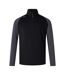 Haut Thermique Elite Homme Noir Gris Foncé Chiné Canterbury-1