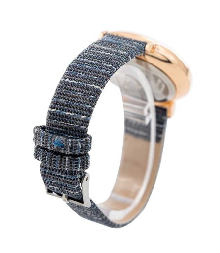 Montre pour Femme Couleur Bleu Strass CHTIME