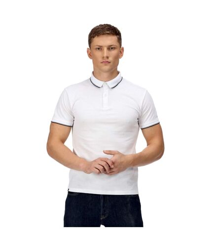 Regatta Mens Tadeo Polo Shirt (White) - UTRG7226
