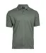 Mens Luxury Stretch Polo Shirt Leaf Green Tee Jays-1