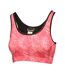 Regatta Womens/Ladies Asana Sports Bra (Hot Pink Print) - UTRG4108