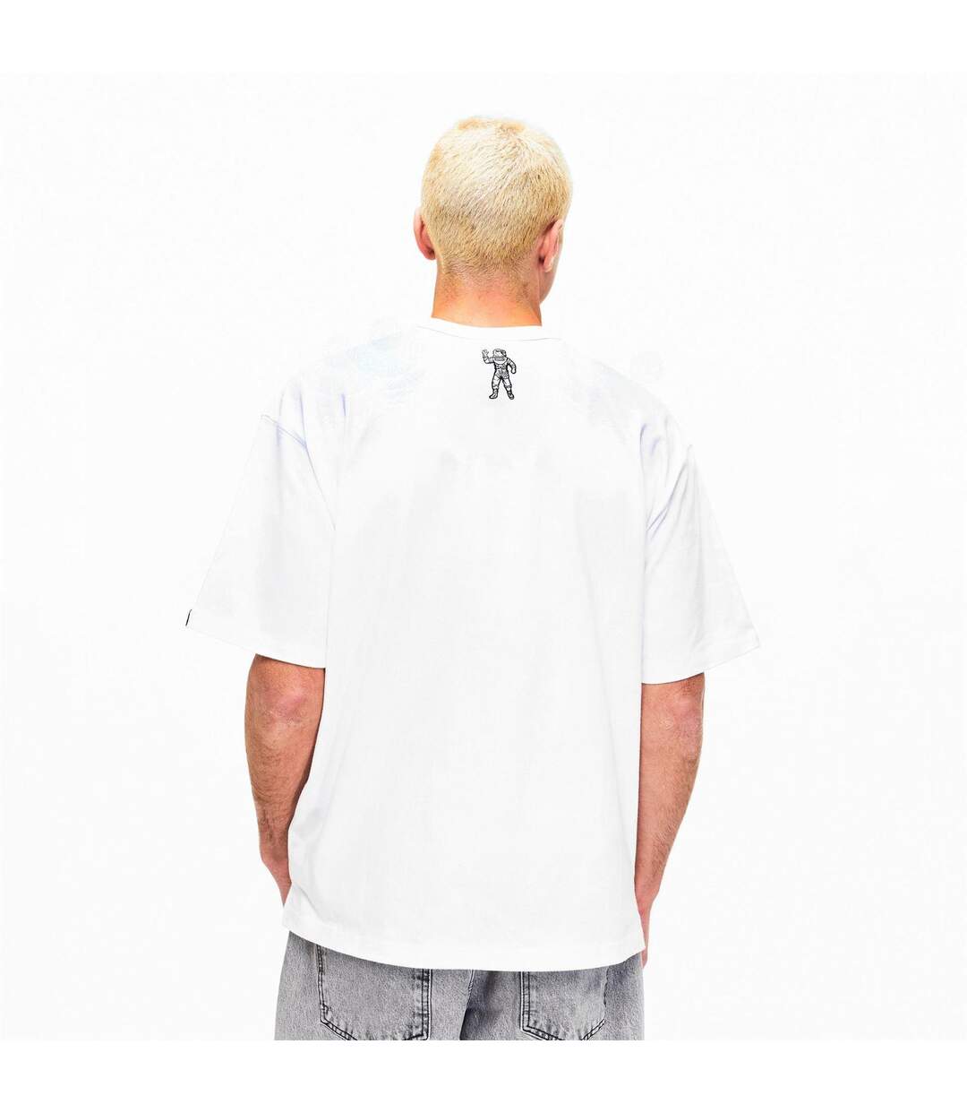 Mens Script Oversized T-shirt White Billionaire Boys Club-4