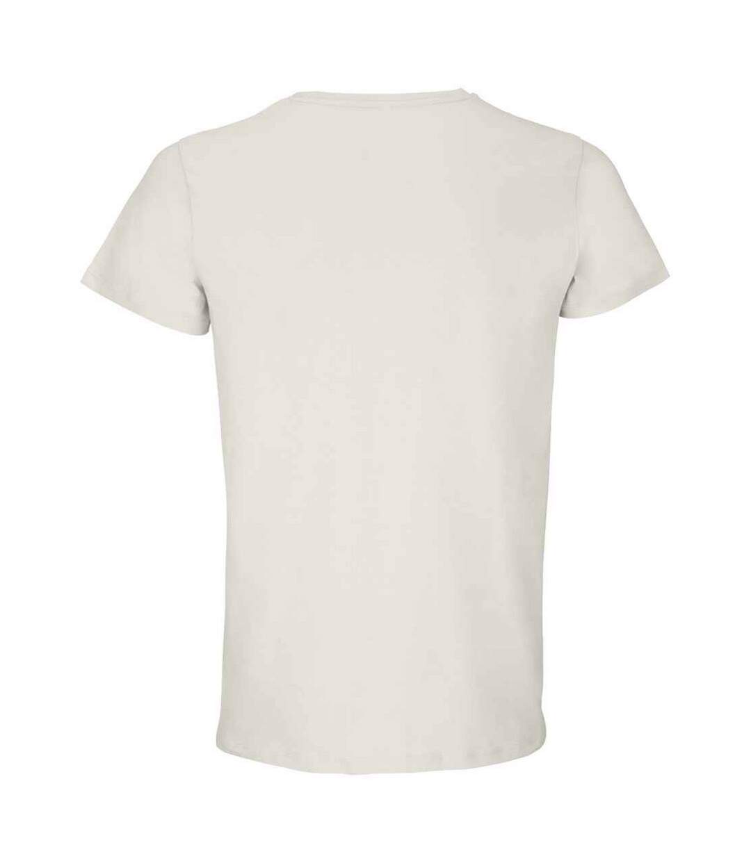 Unisex adult crusader recycled t-shirt off white SOLS-2