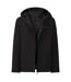 Mens frederic 3 in 1 raincoat black Trespass-3