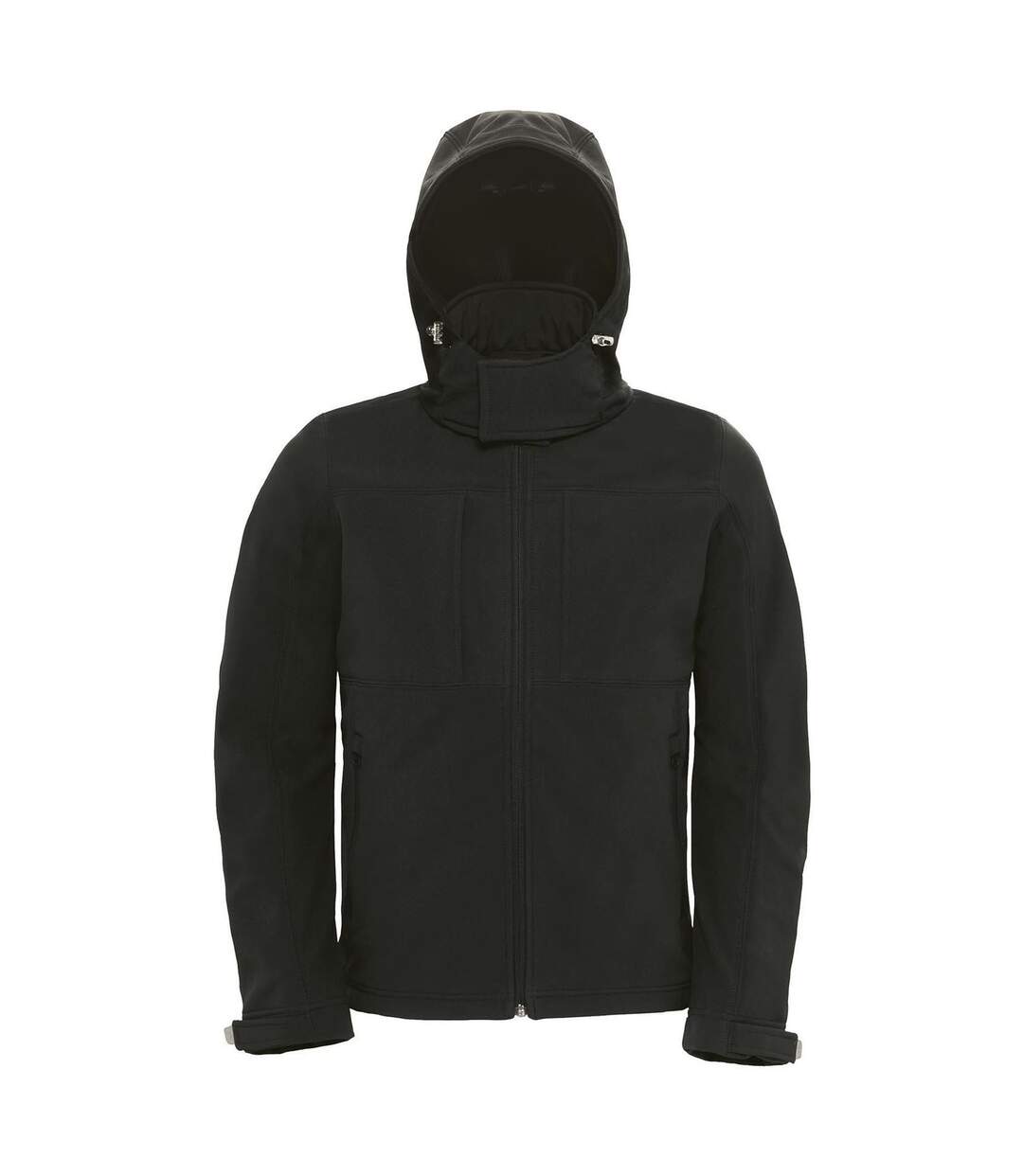 Veste softshell à capuche - hautes performances - JM950 - Noir - Homme-2