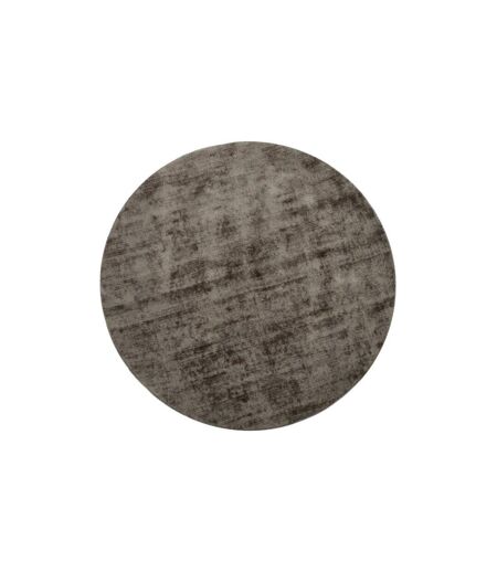 Tapis Déco Rond Fabian 150cm Gris