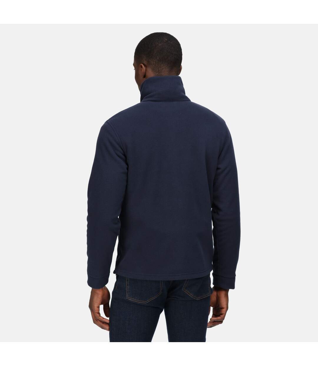 Regatta Mens Coverup Full Zip Fleece Jacket (Navy) - UTRG6061