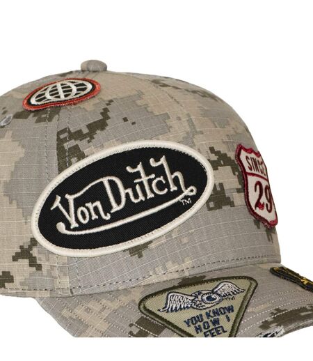 Casquette baseball effet usé avec patch Kamo Sand Vondutch
