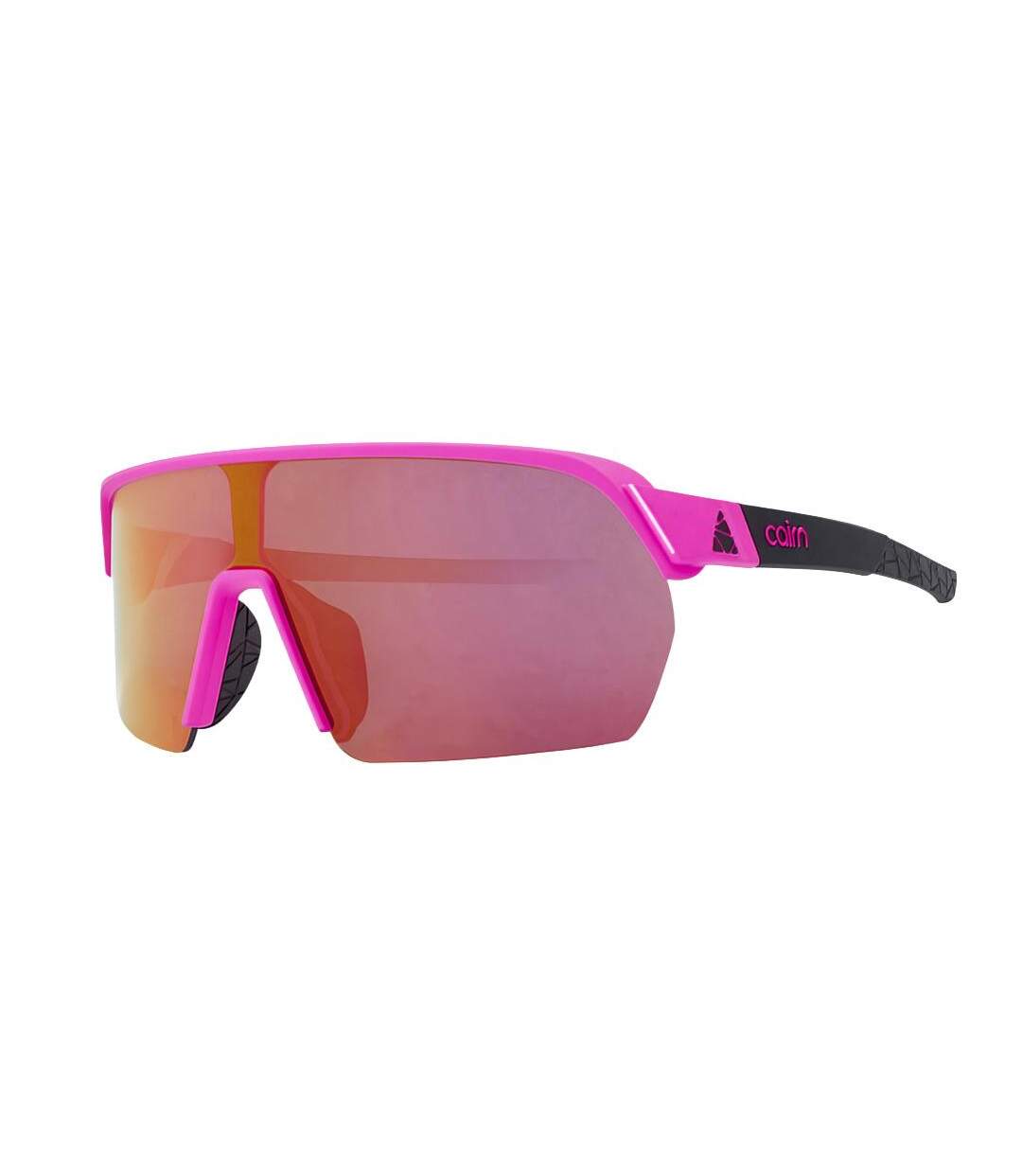 Lunettes de soleil noire/rose femme cairn roc-2