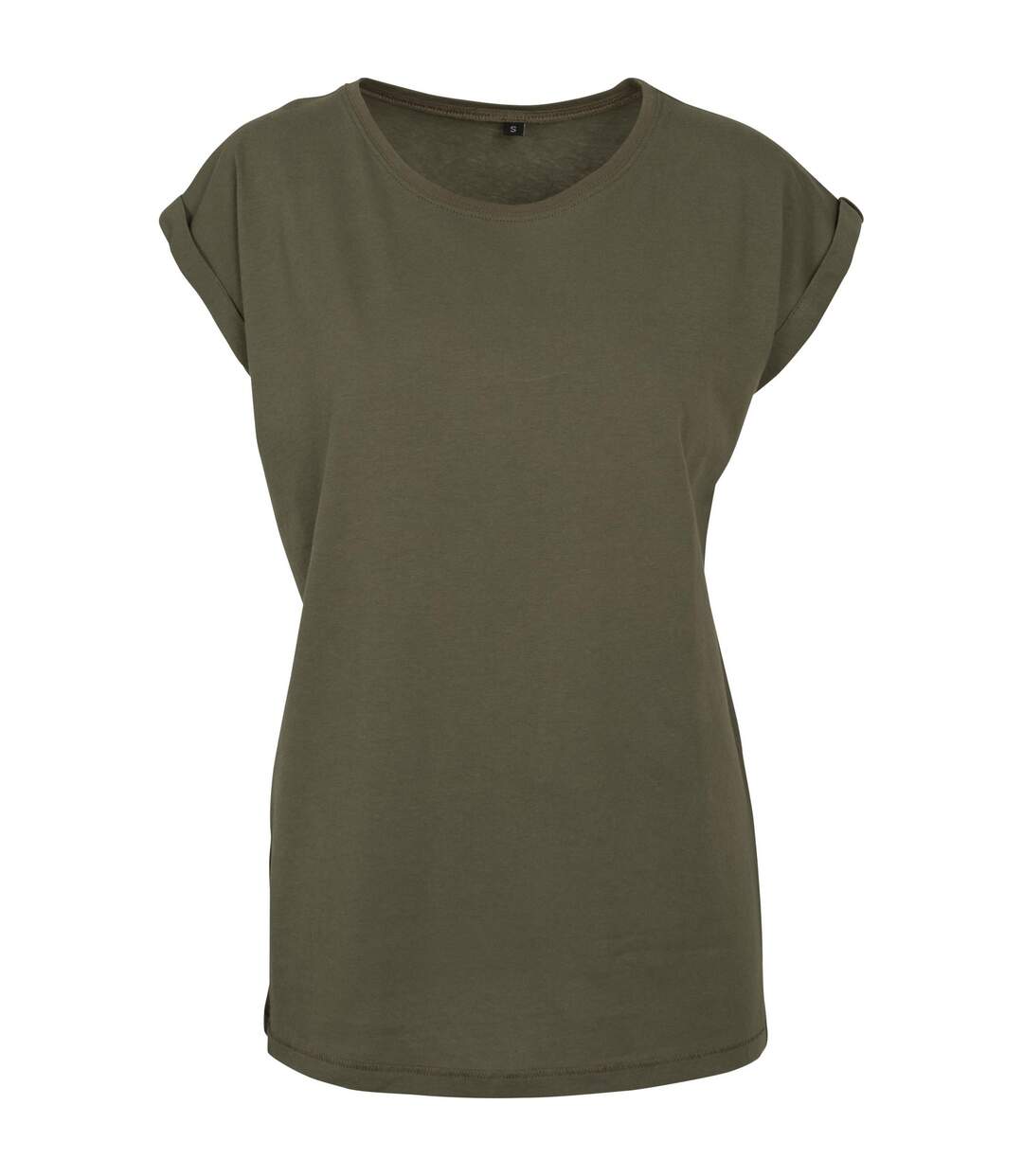 T-shirt Femme Olive Build Your Brand-1