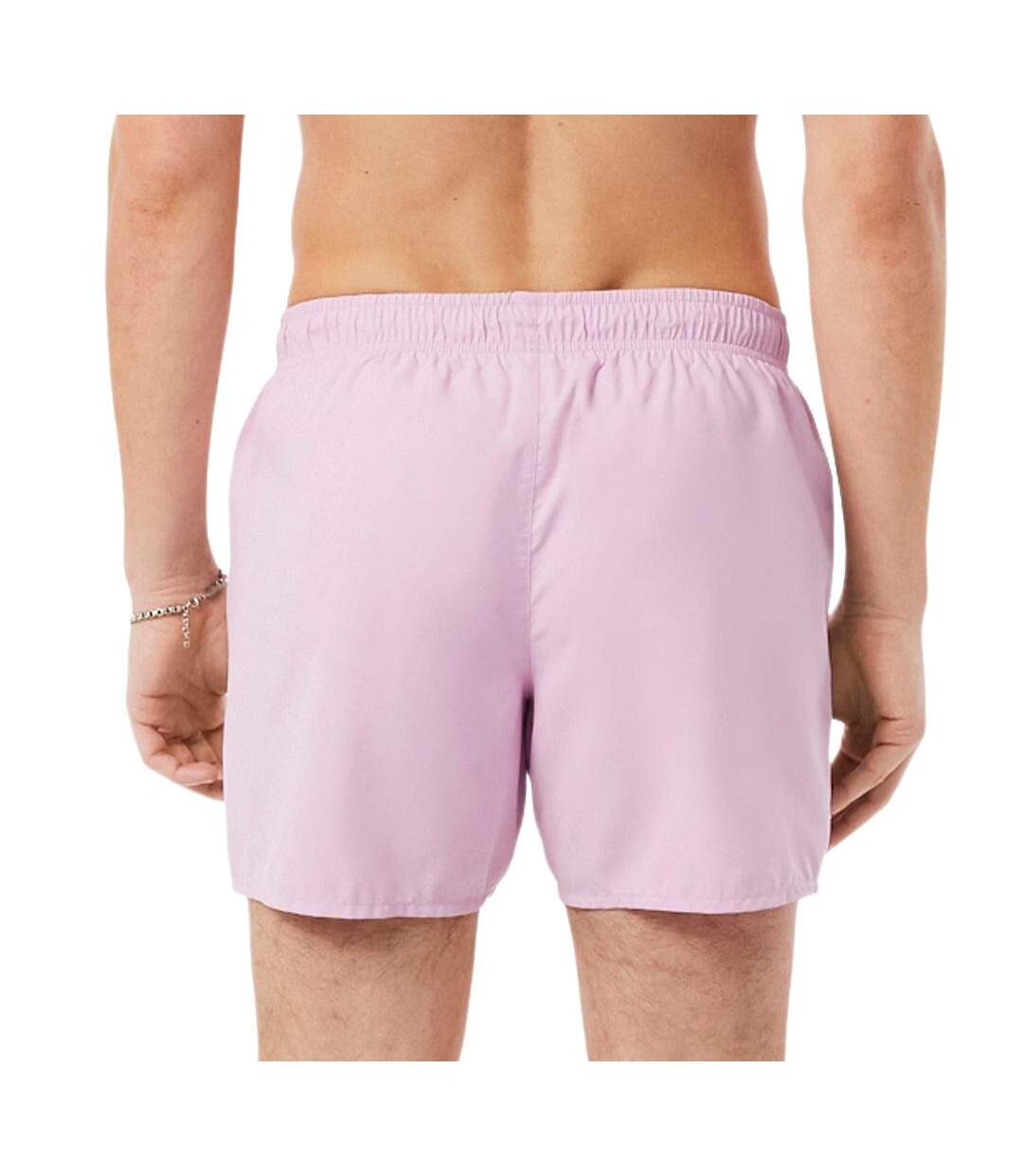 Short de bain rose homme lacoste  length-2