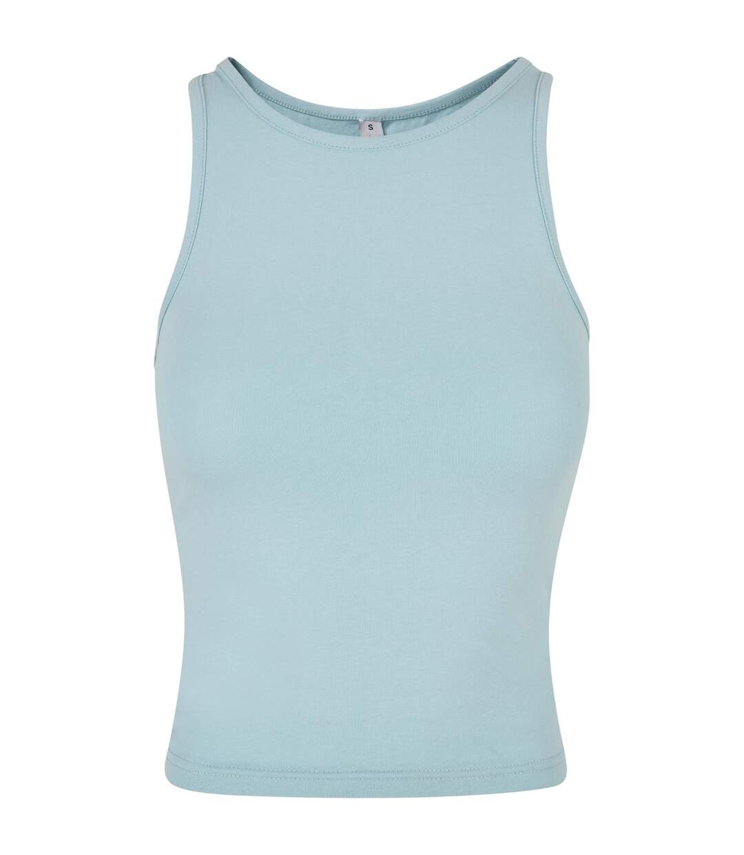 Womens/ladies Racerback Tank Top Ocean Blue Build Your Brand-1