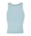 Womens/ladies Racerback Tank Top Ocean Blue Build Your Brand-1