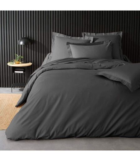 Taie de Traversin Percaline 85x185cm Gris Acier