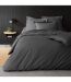 Taie de Traversin Percaline 85x185cm Gris Acier-3