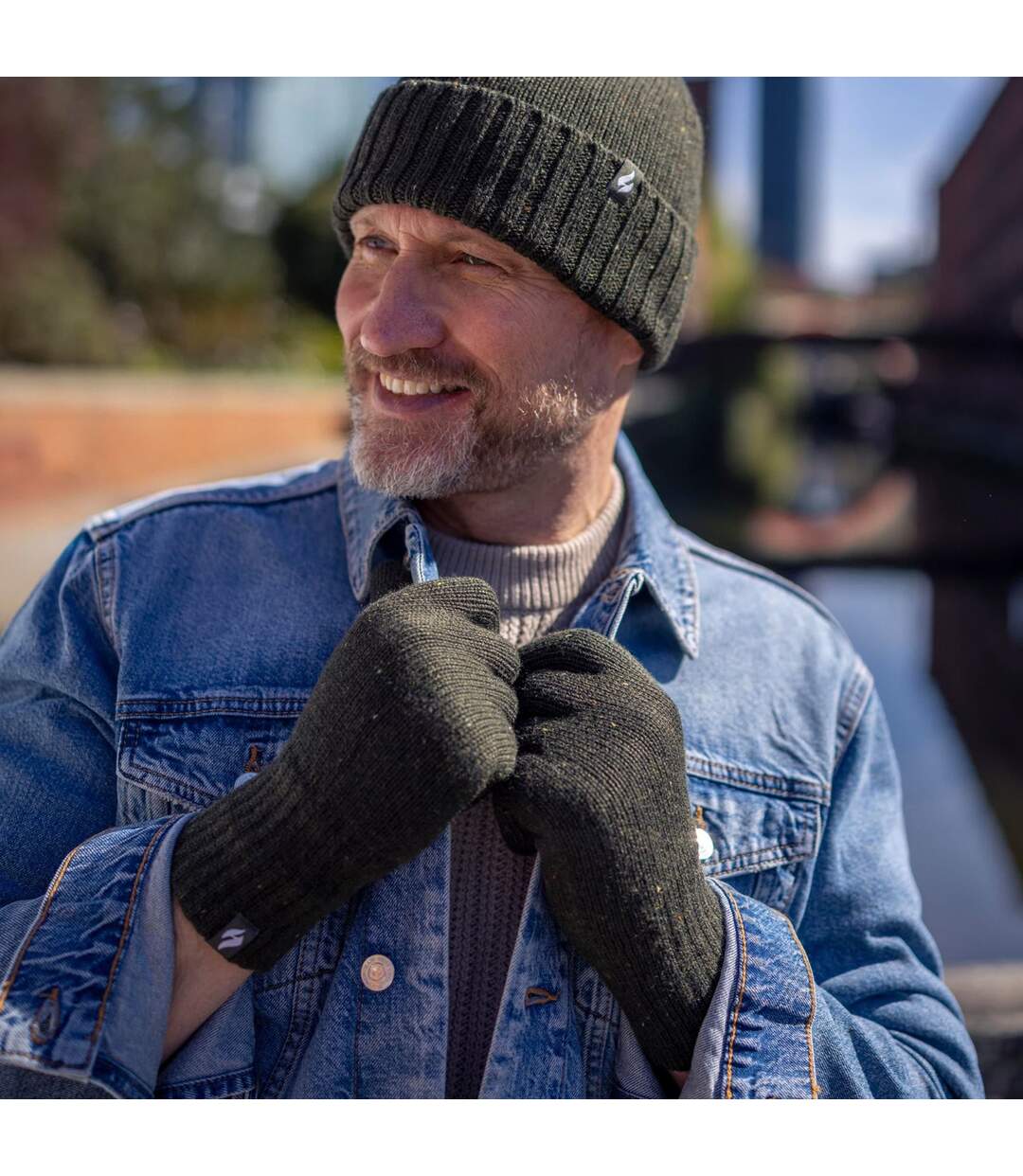 Heat Holders - Hommes Thermique Heat Weaver Câble Tricoter Gants 2.3 tog-5