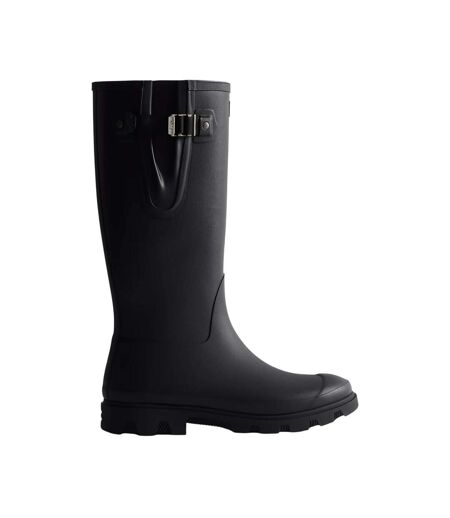 Mens downpour adjustable wellington boots navy Hunter