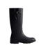 Mens downpour adjustable wellington boots navy Hunter-1