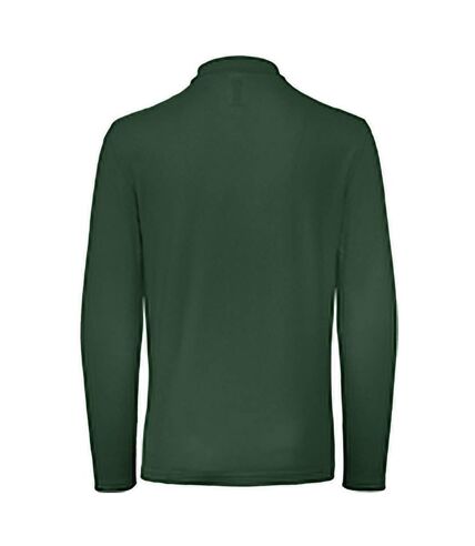 B&C ID.001 Mens Long Sleeve Polo (Racing Green) - UTBC3942