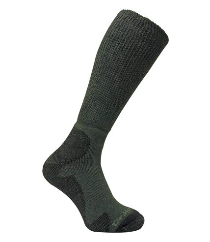 Mens Extra Wide Knee High Merino Wool Hiking Socks