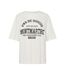 T-shirt ecru femme pieces maude-1