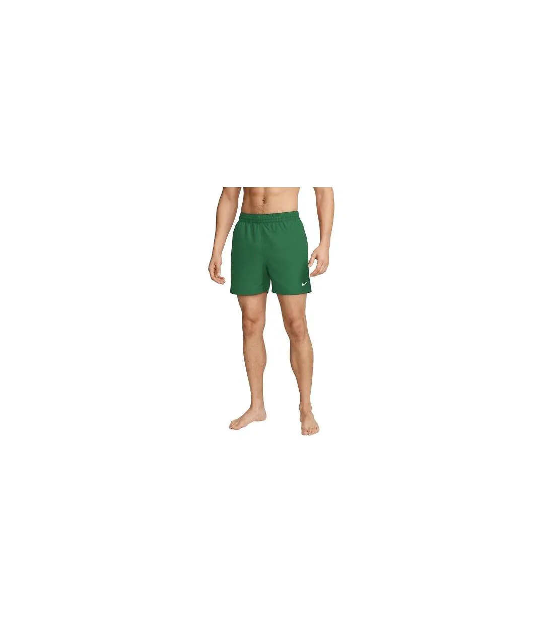 Short De Bain Motif/style Logo Brodé Homme Vert Malachite Nike-1