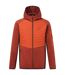 Veste Hybride Motif/style Blocs De Couleurs Newhill Homme Thé Rooibos Orange Rouge Noir Regatta-2