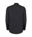 Chemise Manches Longues Commerce Homme Noir Kustom Kit-2