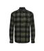 Chemise à Carreaux Noir/Kaki Homme Only & Sons Dmundur - M