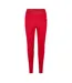 Legging Motif/style Logo Rectangulaire Femme Rouge Adidas-1