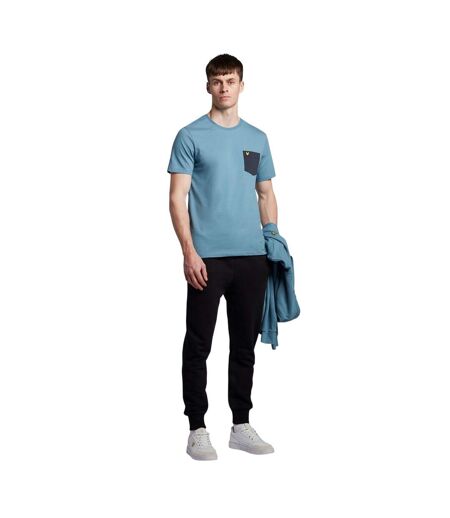 T-shirt Homme Bleu Lyle & Scott