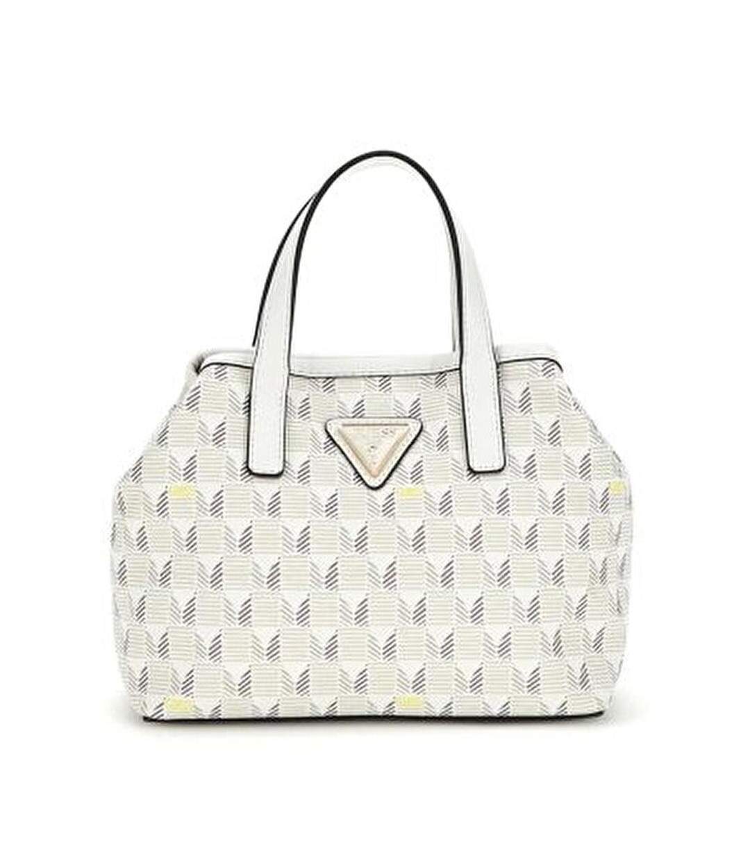 Sac à main beige femme guess wave-1