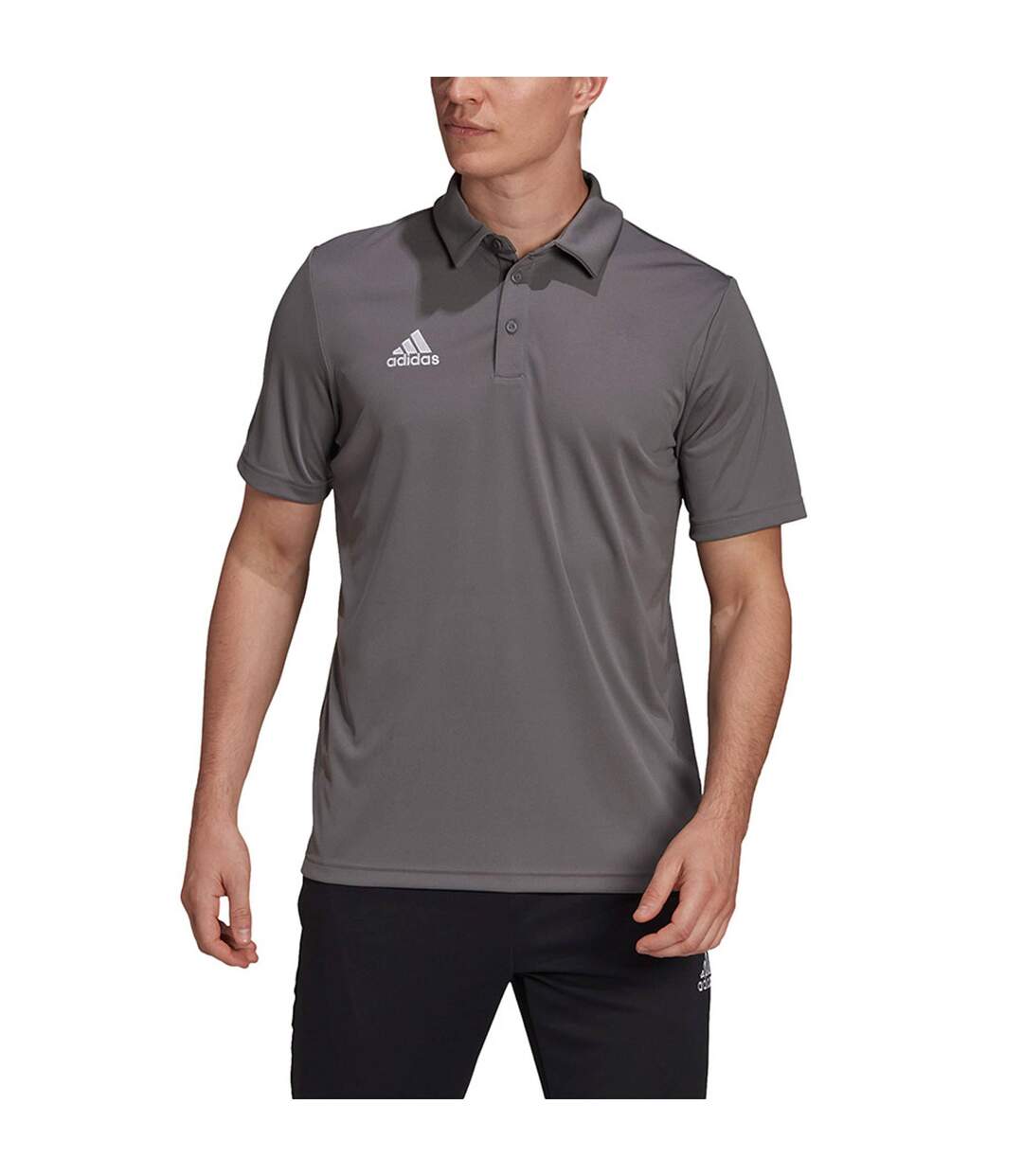 Polo Entrada Homme Gris Argenté Adidas-1