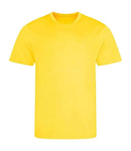 Mens t-shirt sun yellow AWDis Cool